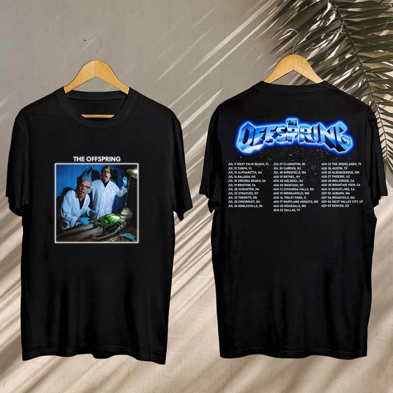 New The Offspring, Supercharged Worldwide In ’25 Tee, The Offspring Shirt, The Offspring Concert, The Offspring Fan Shirt, The Offspring Merch