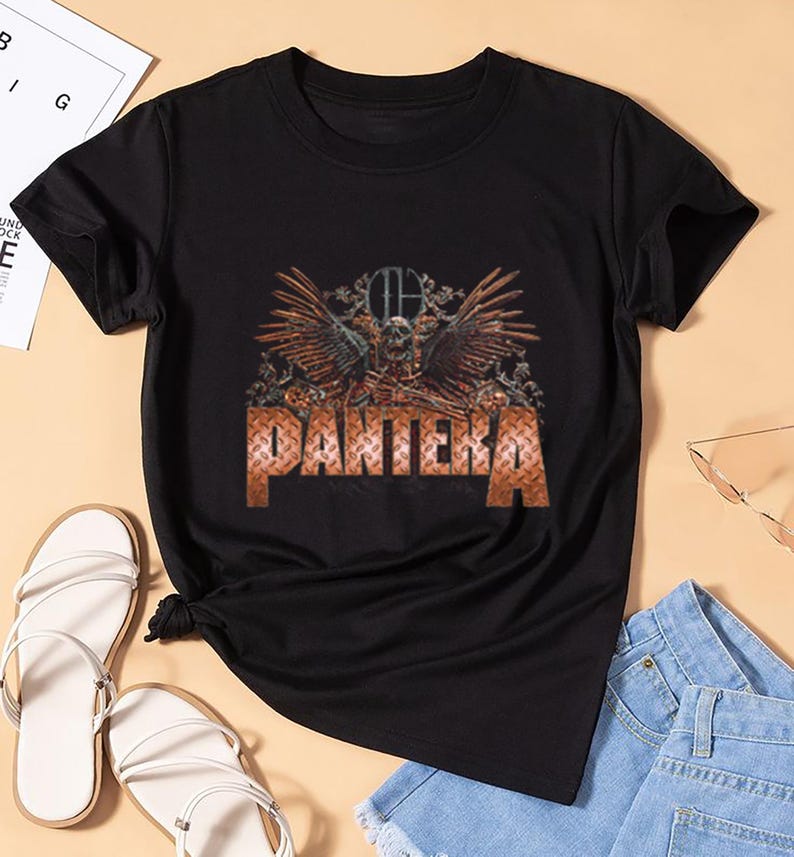New Pantera Unisex Tour Shirt, Pantera Shirt, Pantera The Heaviest Tour, Pantera Fan Gift, Pantera Merch, Pantera Tee, Pantera Graphic Shirt