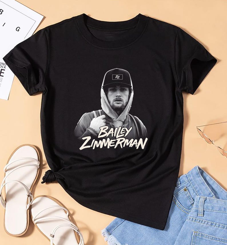 New 90S Vintage Bailey Zimmerman Shirt, Country Music Shirt Bailey Zimmerman Tour 2025, Bailey Zimmerman Fan Gift, Bailey Zimmerman Tour Merch