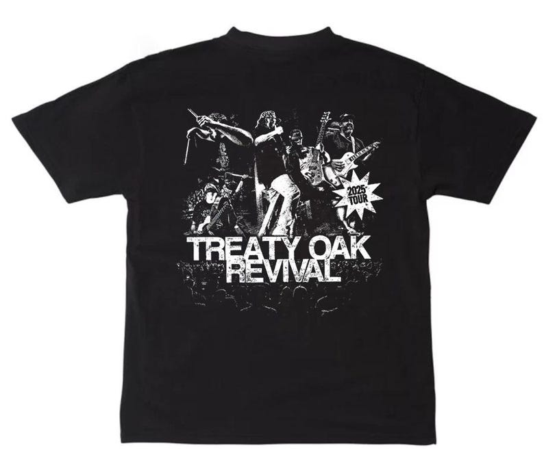 Treaty Oak Revival 2025 Tour Unisex All Size S-5Xl T-Shirt