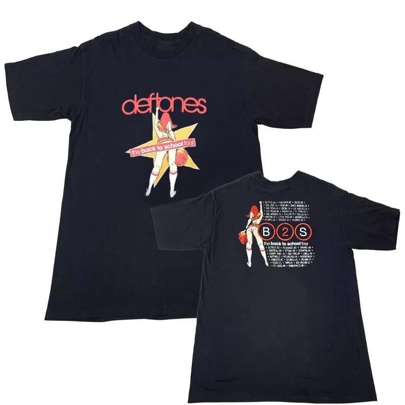 Tshirt Deftones, Sweatshirt Deftones, Hoodie Deftones North American Tour 2001