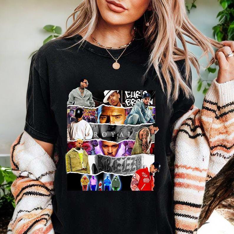 New Comfort Colors Chris Breezy Bowl Xx Tour 2025 T-Shirt, Brown 2025 Concert, Chris Tour Merch, Breezy Bowl Xx Tour Shirt
