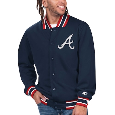 Atlanta Braves Starter Secret Weapon Baseball Jacket