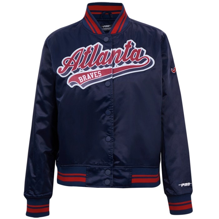 Atlanta Braves Pro Standard Baseball Jacket Retro Fan Collection