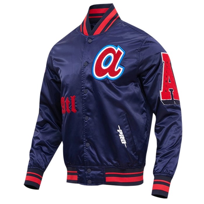 Atlanta Braves Pro Standard Old English Baseball Jacket