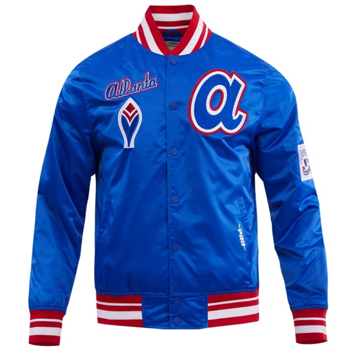 Atlanta Braves Pro Standard Classic Rib-Knit Baseball Jacket