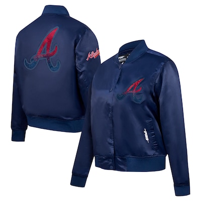 Atlanta Braves Pro Standard Rhinestone Satin Baseball Jacket