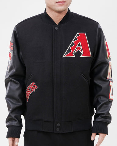 Arizona Diamondbacks Classic Wool Baseball Jacket For men