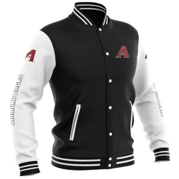 Arizona Diamondbacks Players Wool Baseball Jacket
