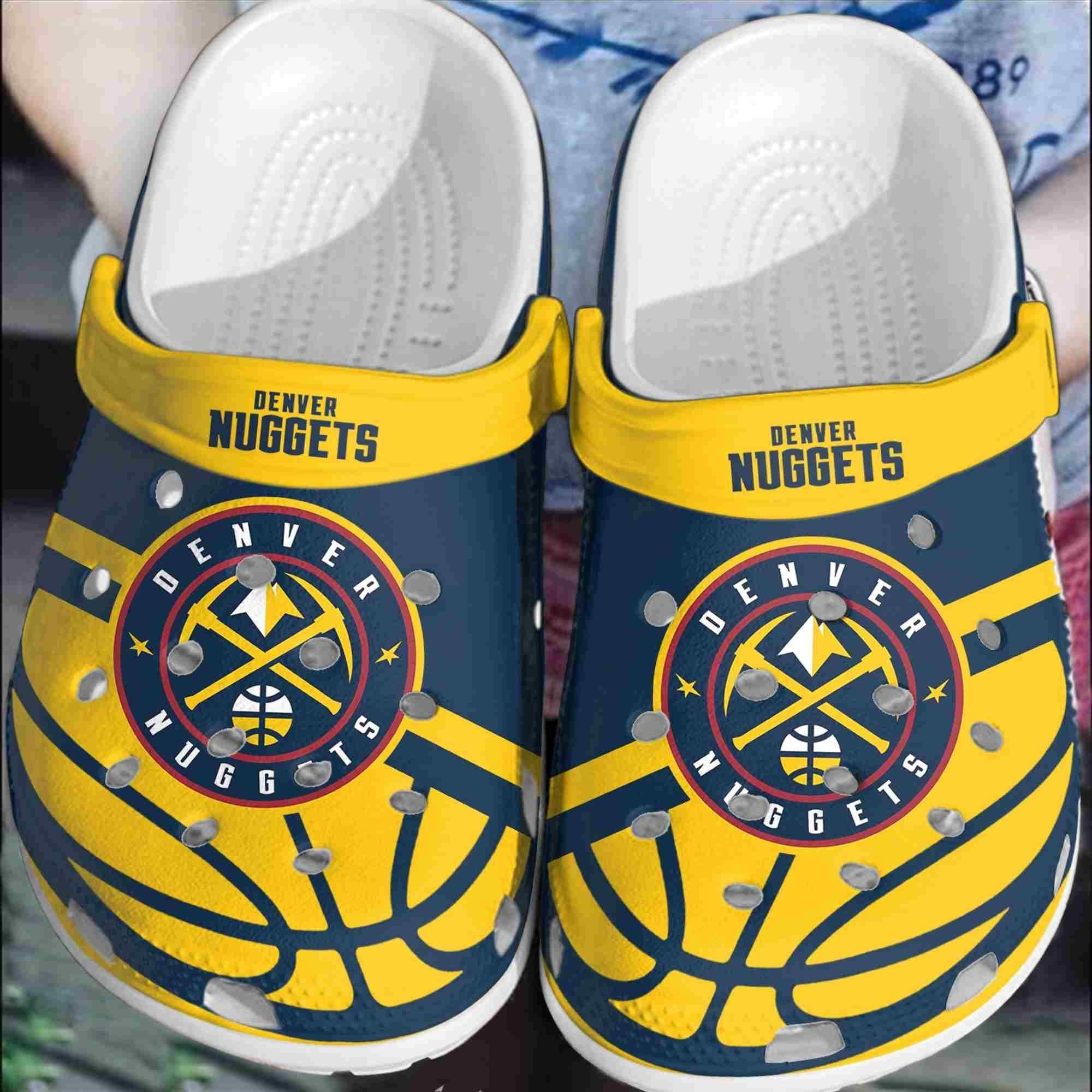 Denver Nuggets Basketball Club Clogs Shoes