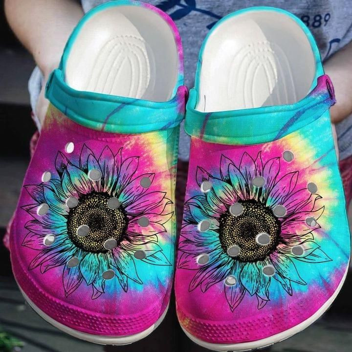 Sunflower Clogs Shoes Classic Crocs-Style Clogs