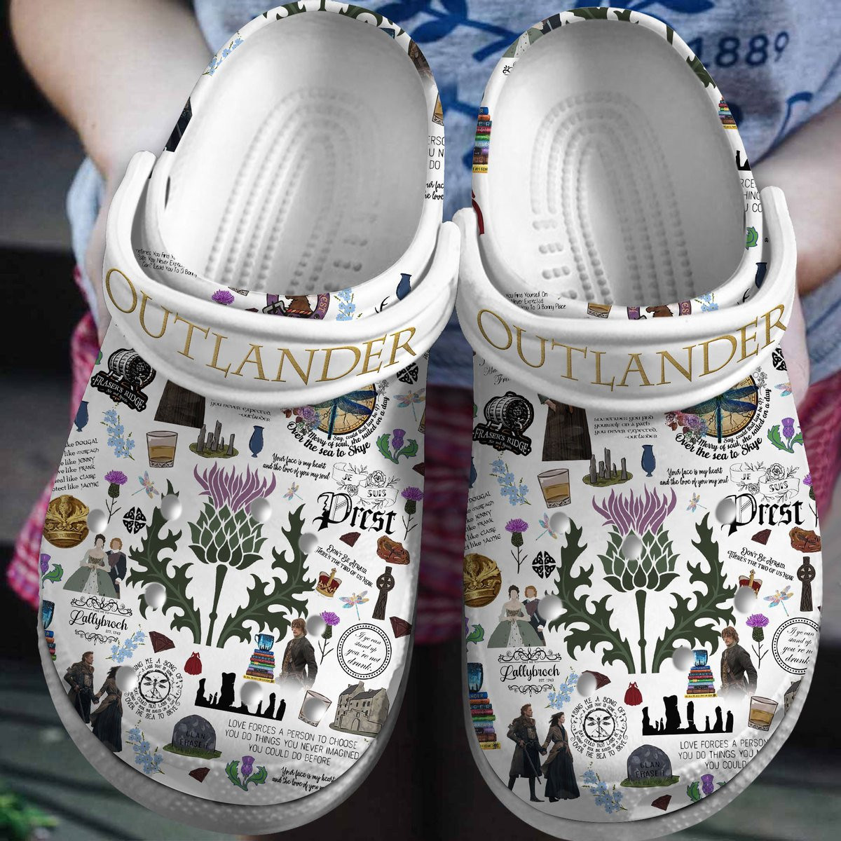 Outlander Tv Series Clogs Shoes