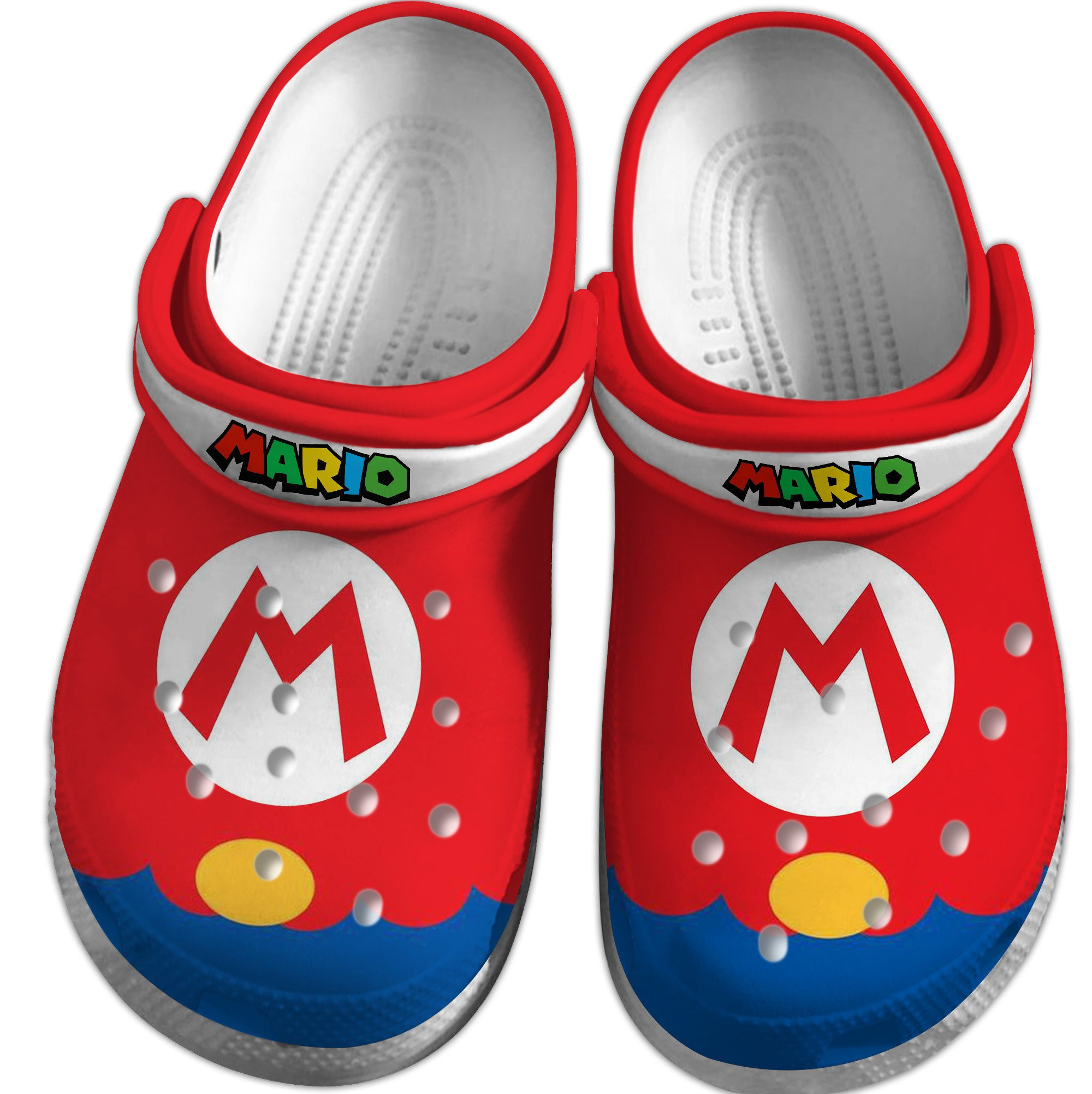 Super Mario Game Movie Clogs Shoes