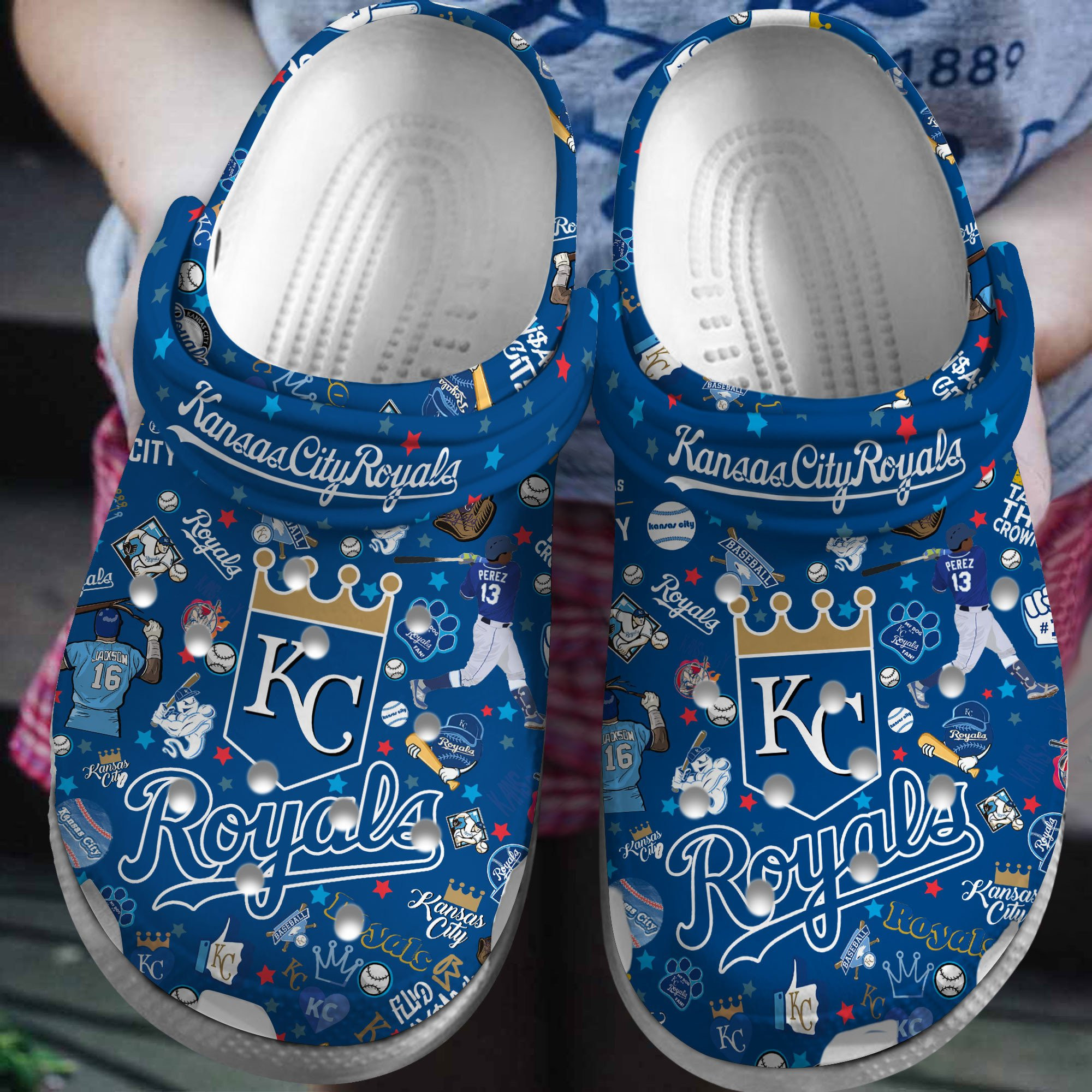 Kansas City Royals Mlb Sport For Men Women Classic Crocs-Style