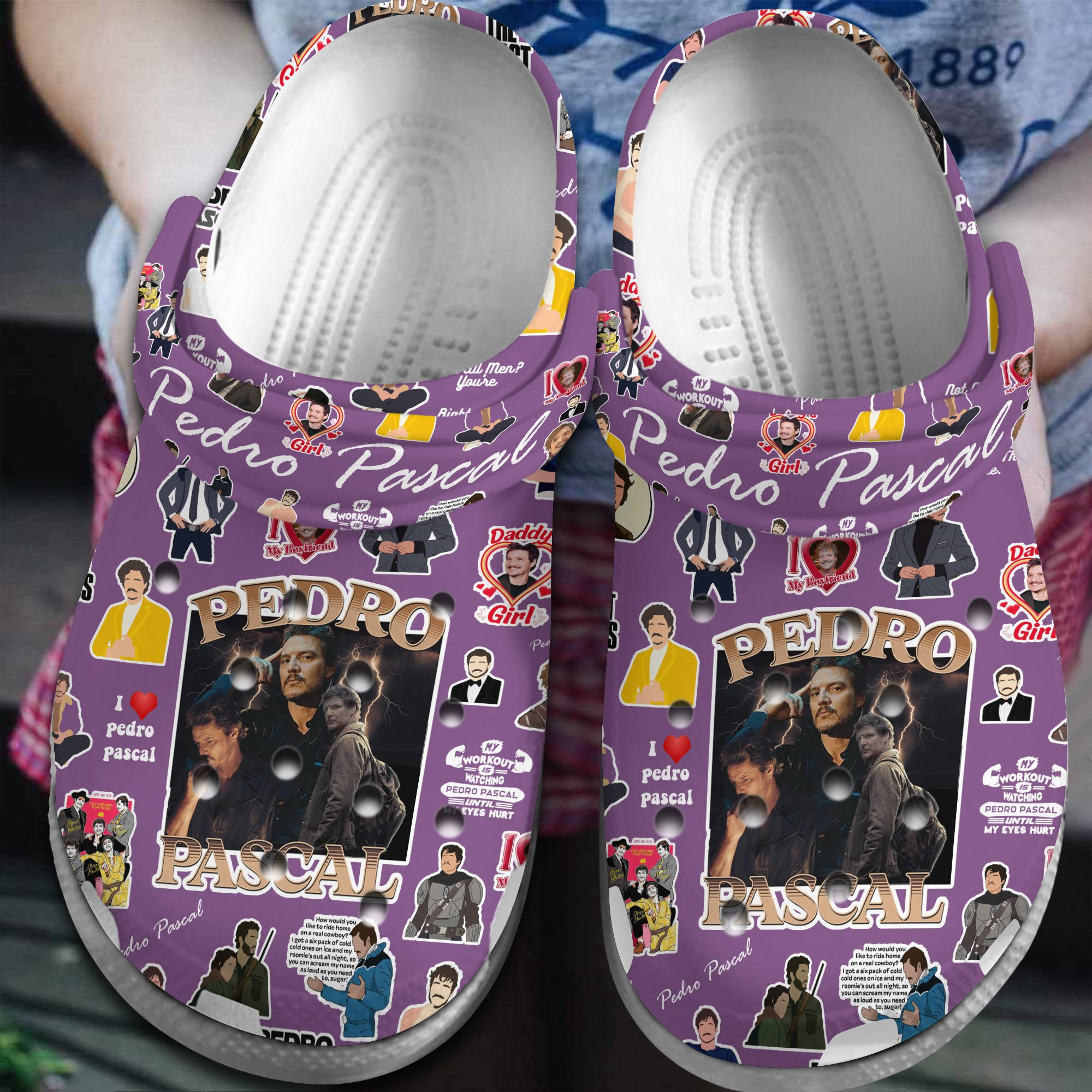 Pedro Pascal Star Wars Movie Clogs Shoes