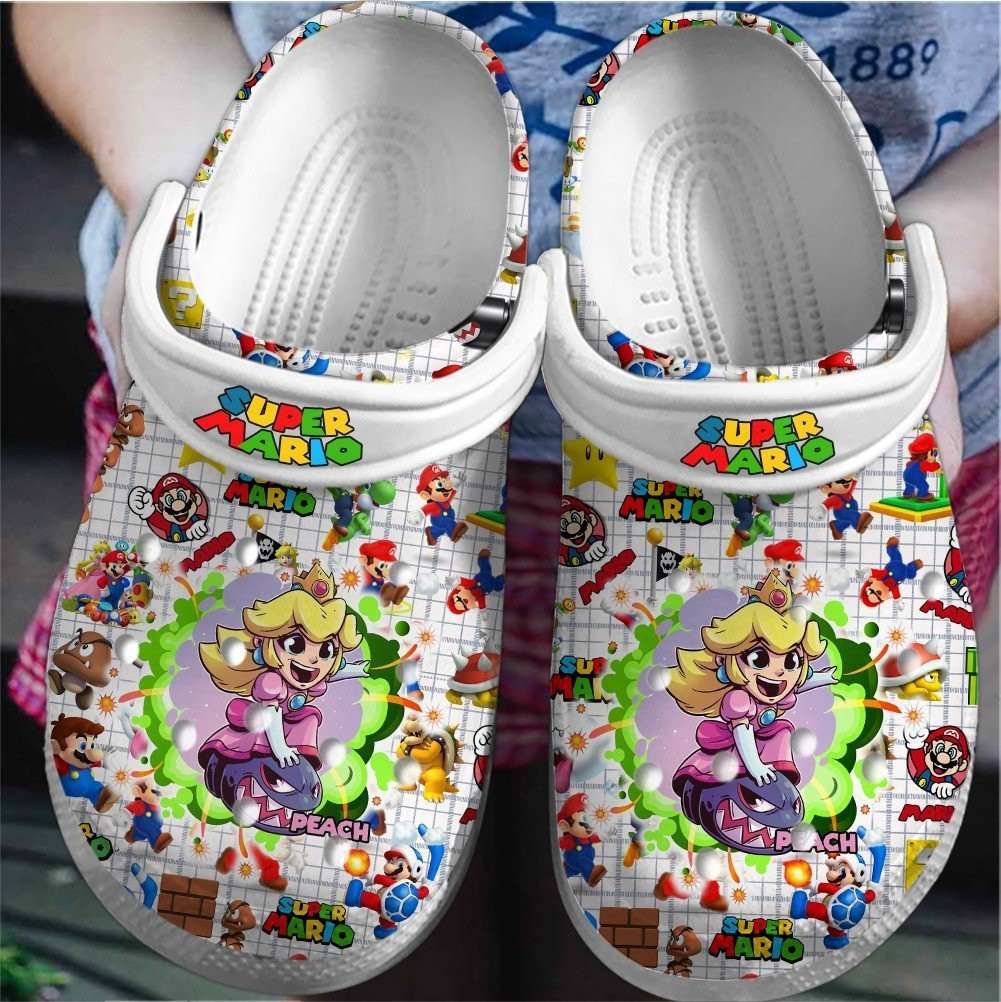 Super Mario Game Movie Clogs Shoes