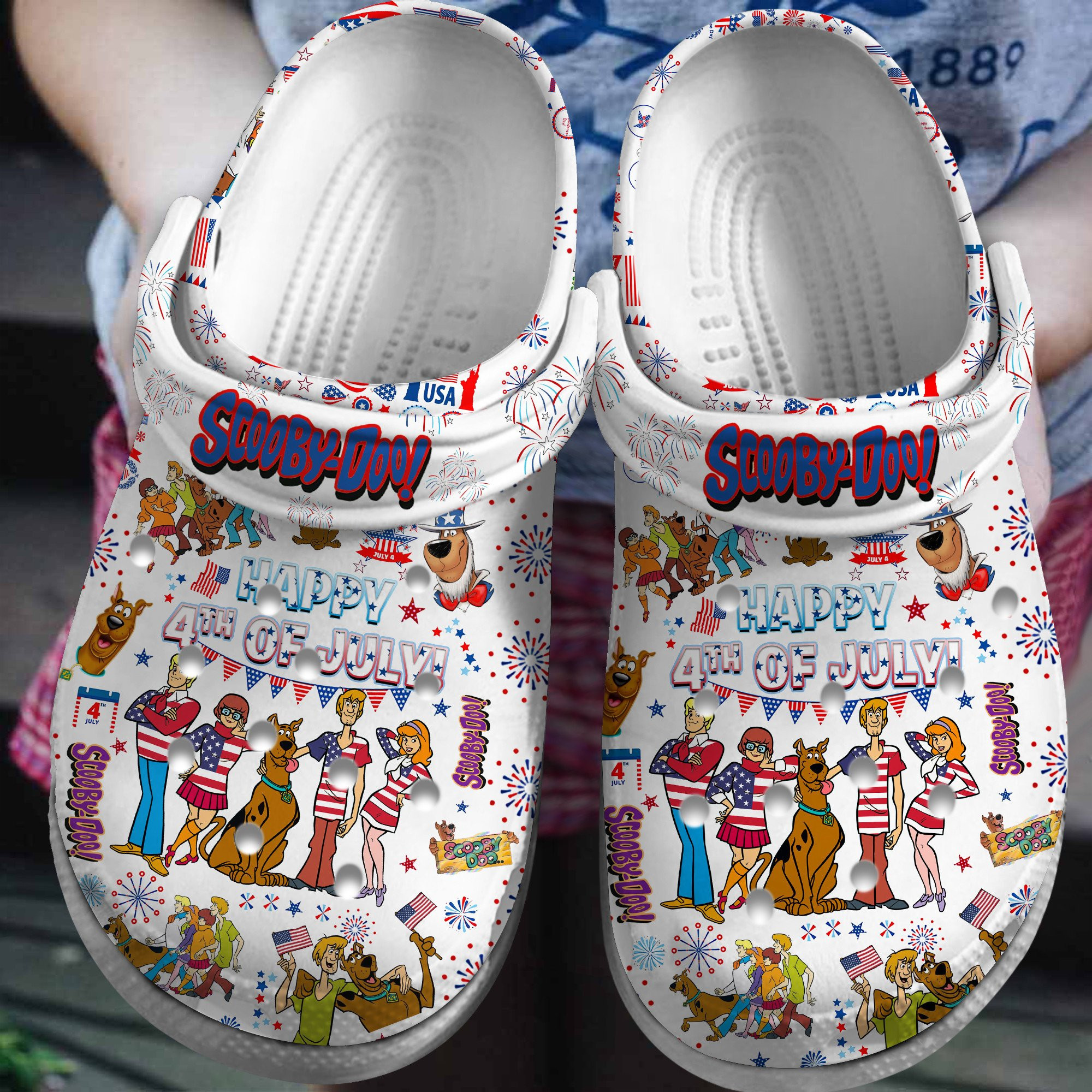 Scooby Doo Cartoon Movie Clogs Shoes