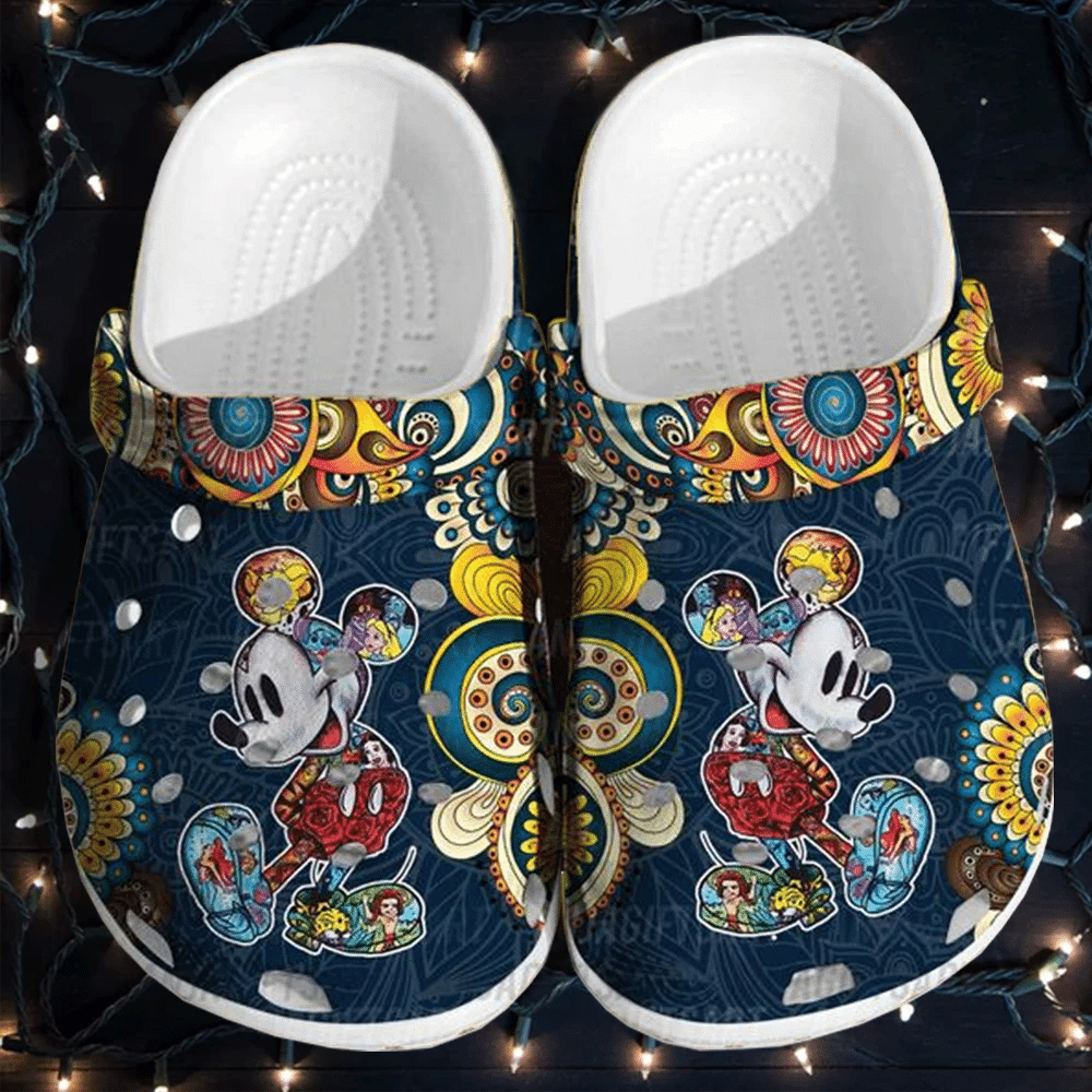 Mickey Mouse Clogs Shoes Classic Crocs-Style Clogs