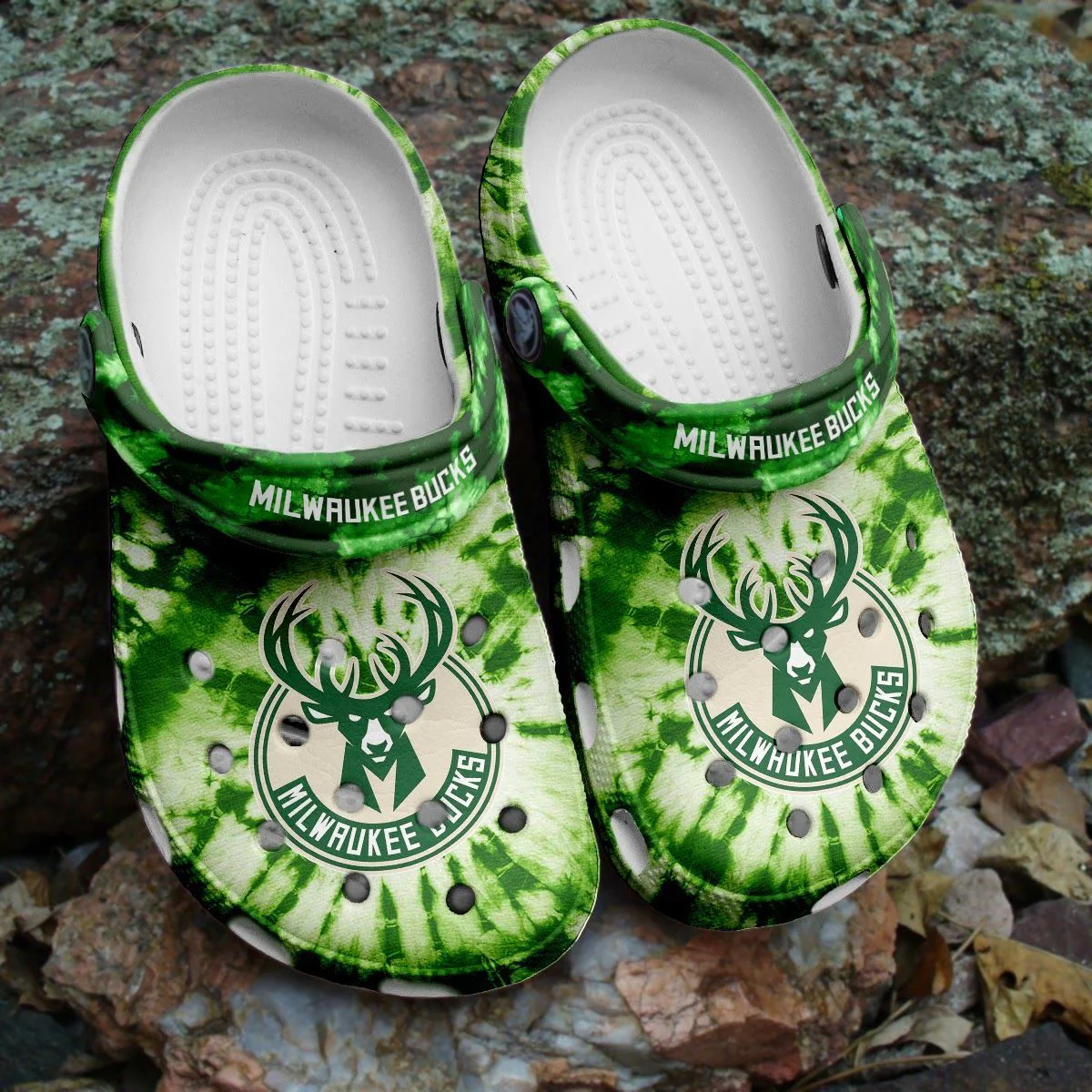 Milwaukee Bucks Basketball Club Clogs Shoes