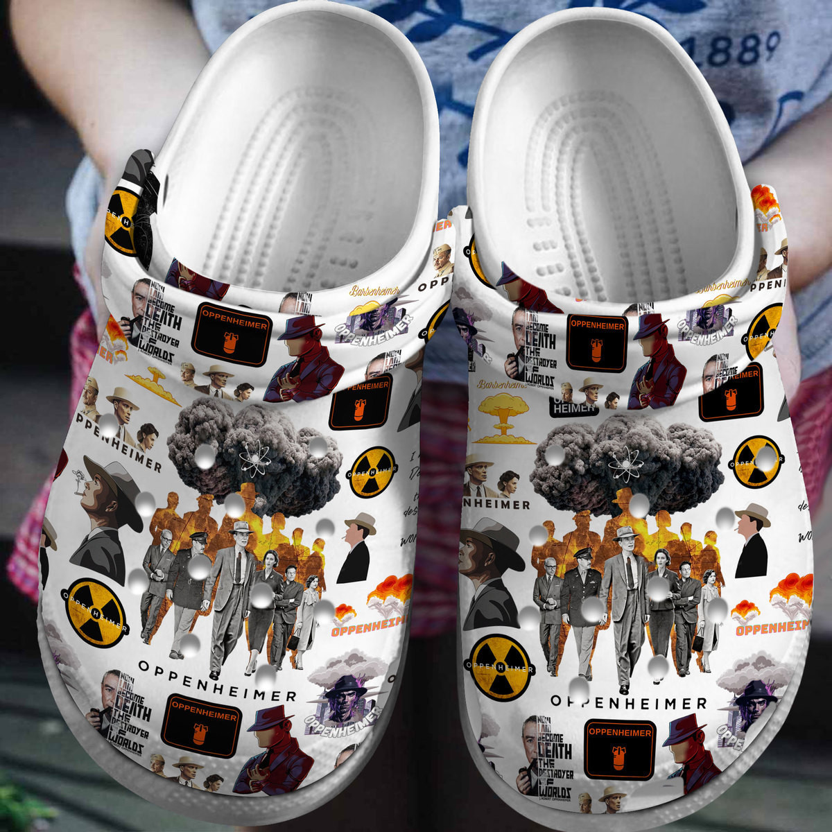 Oppenheimer Movie Clogs Shoes