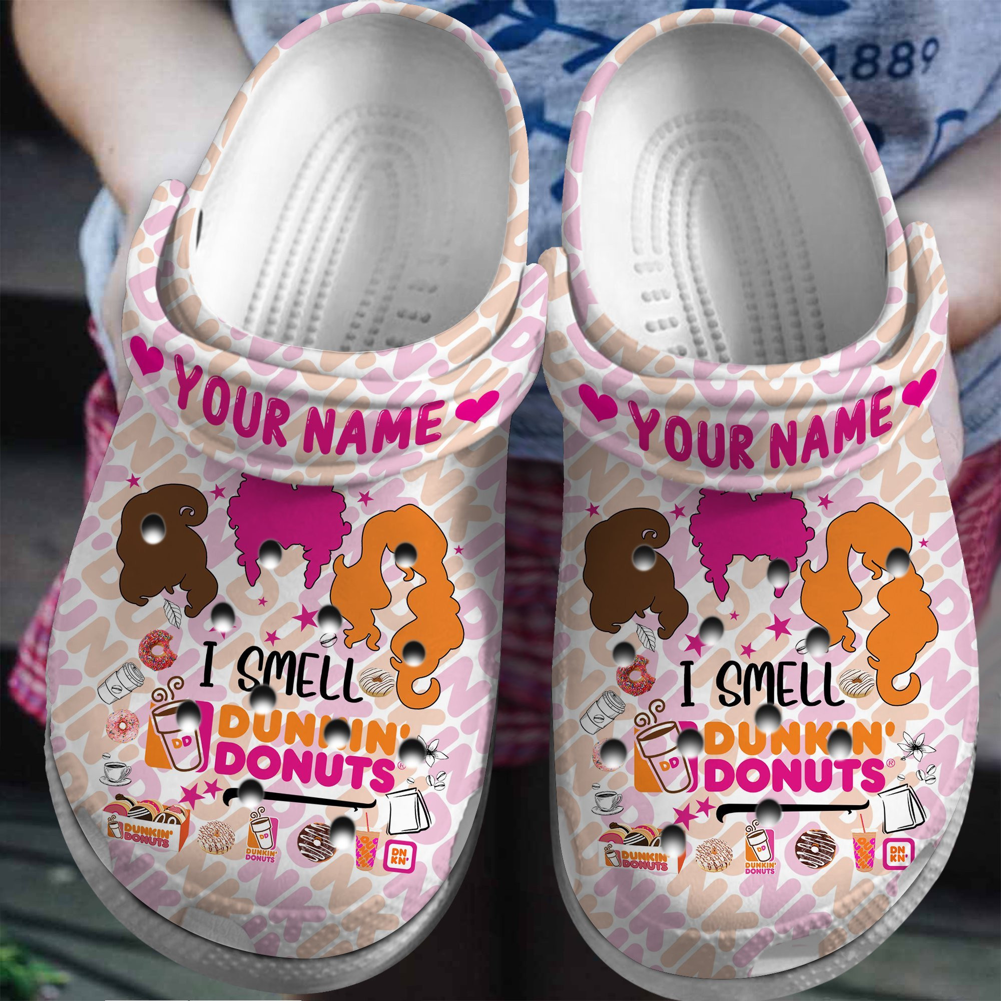 Dunkin Donuts Drink Clogs Shoes