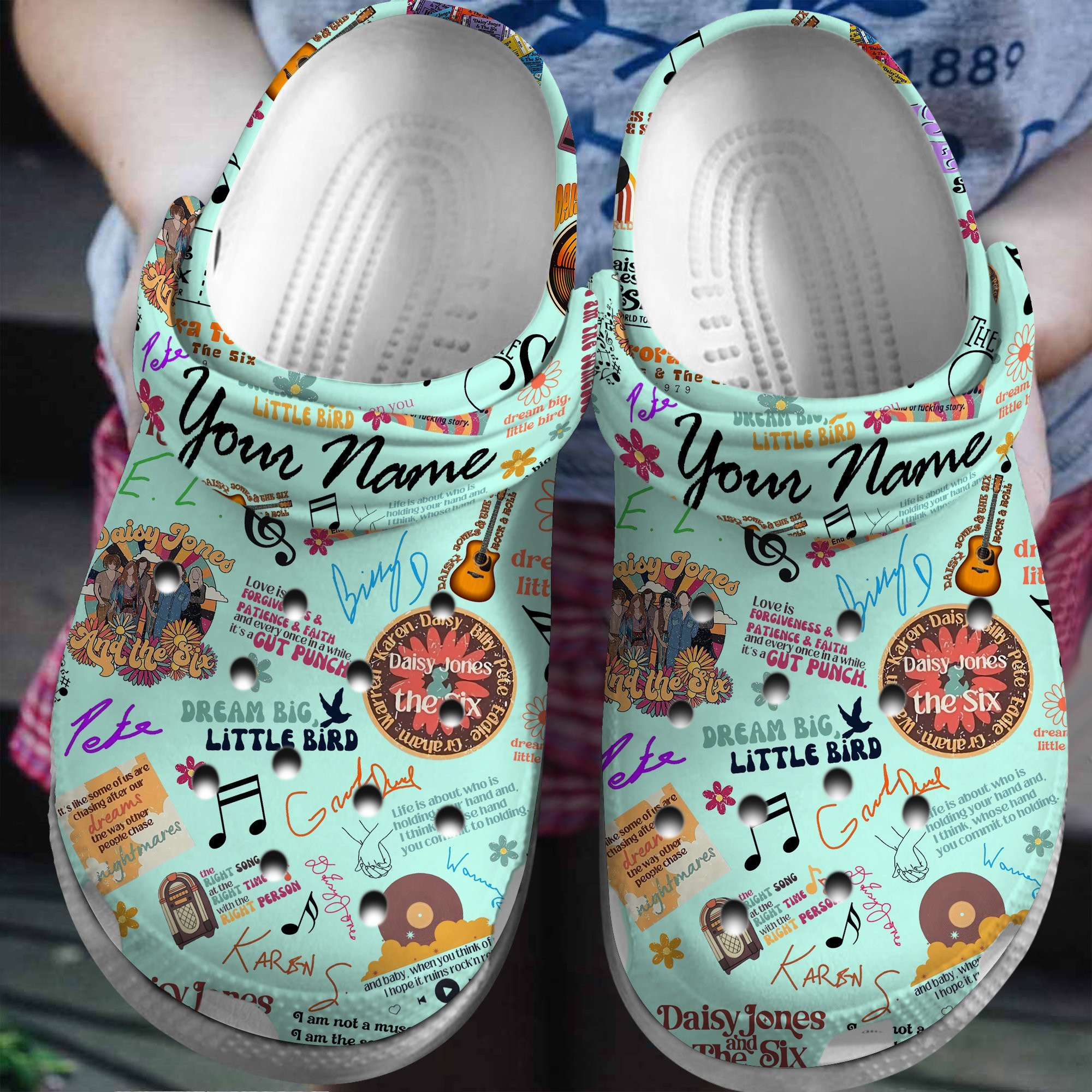 Daisy Jones & The Six Tv Series Clogs Shoes
