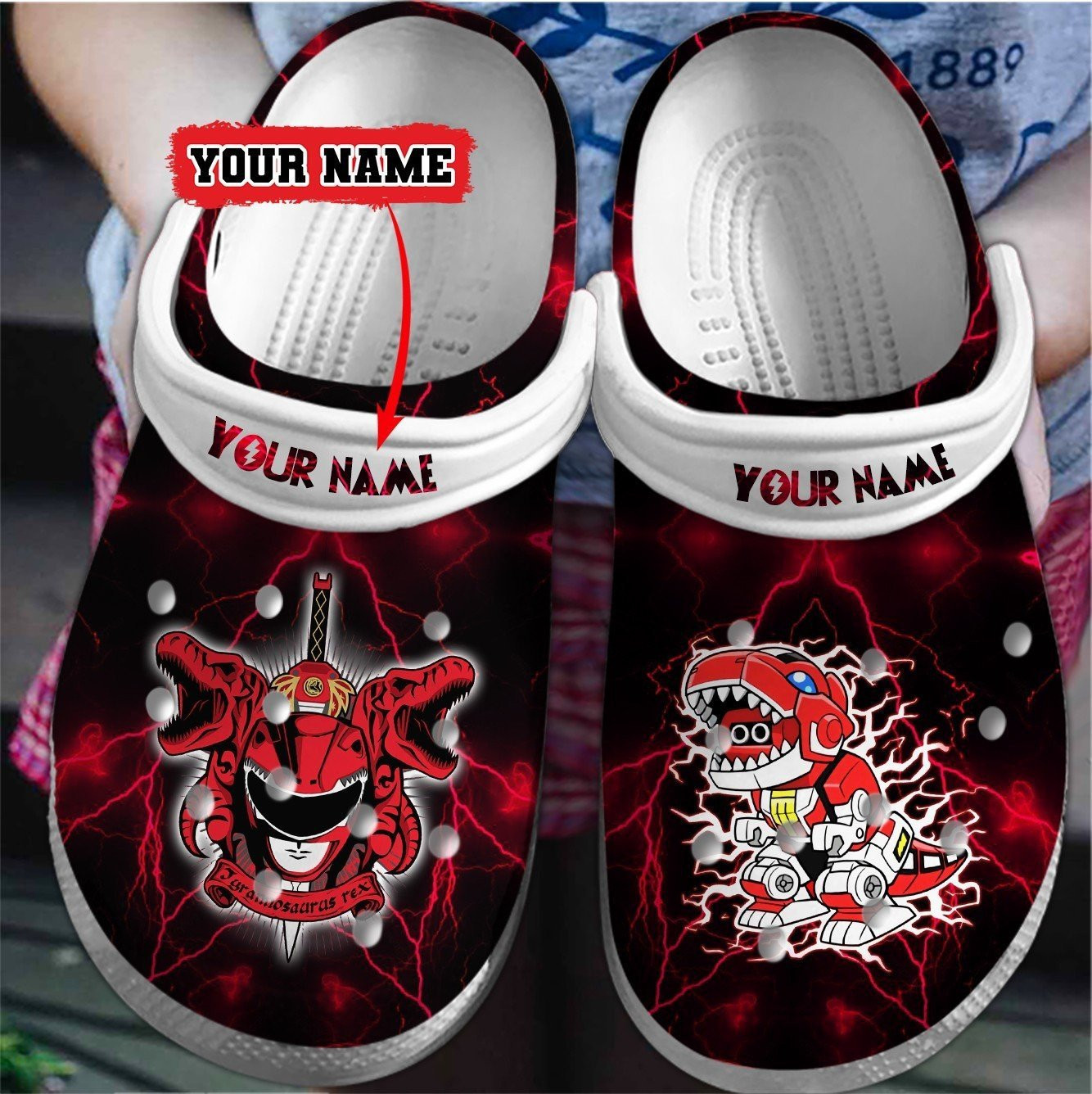 Power Rangers Movie Clogs Shoes