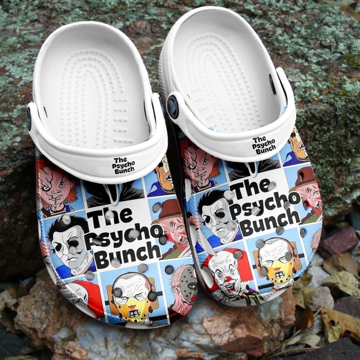 Halloween Face Crocs-Style