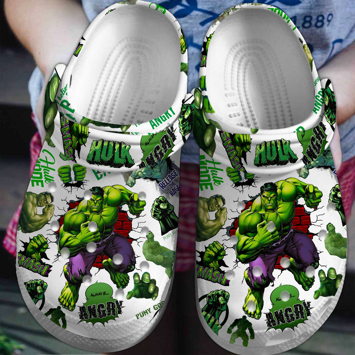 Hulk Movie Clogs Shoes