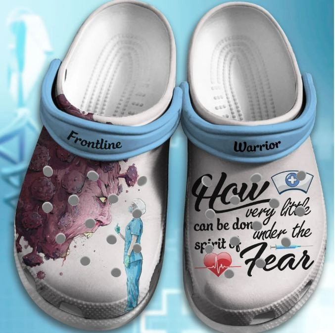 Frontline Warrior Nurse Crocs