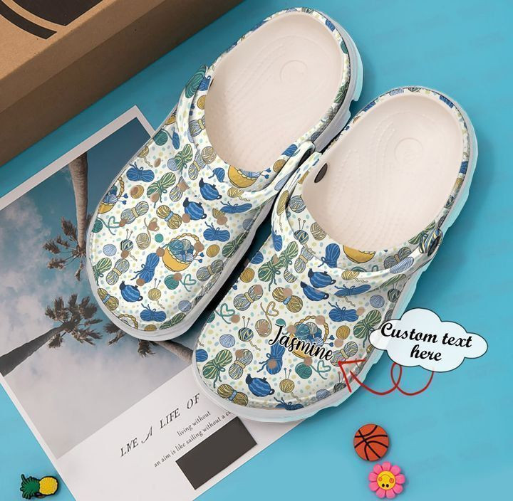 Knitting Clogs Shoes Classic Crocs-Style Clogs