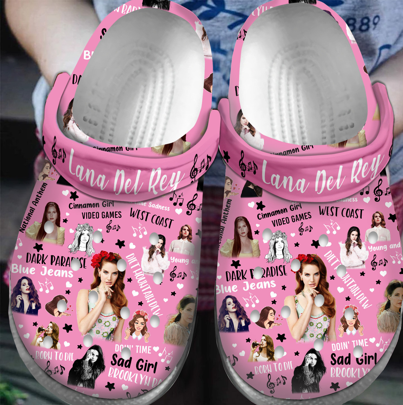 Lana Del Rey Music Crocs For Men Women Classic