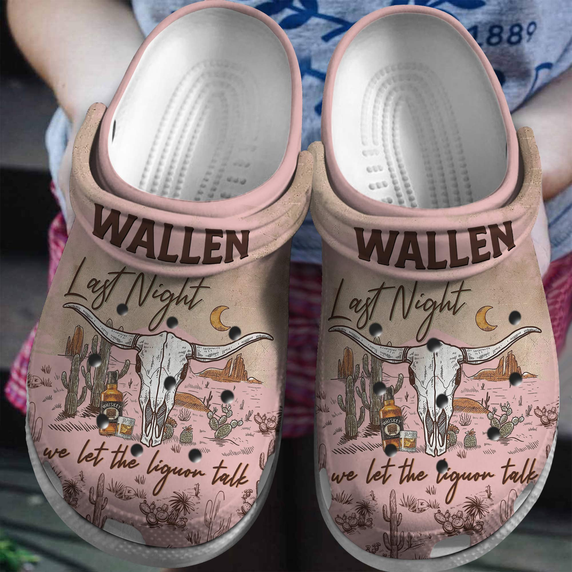 Morgan Wallen Music Clogs Shoes