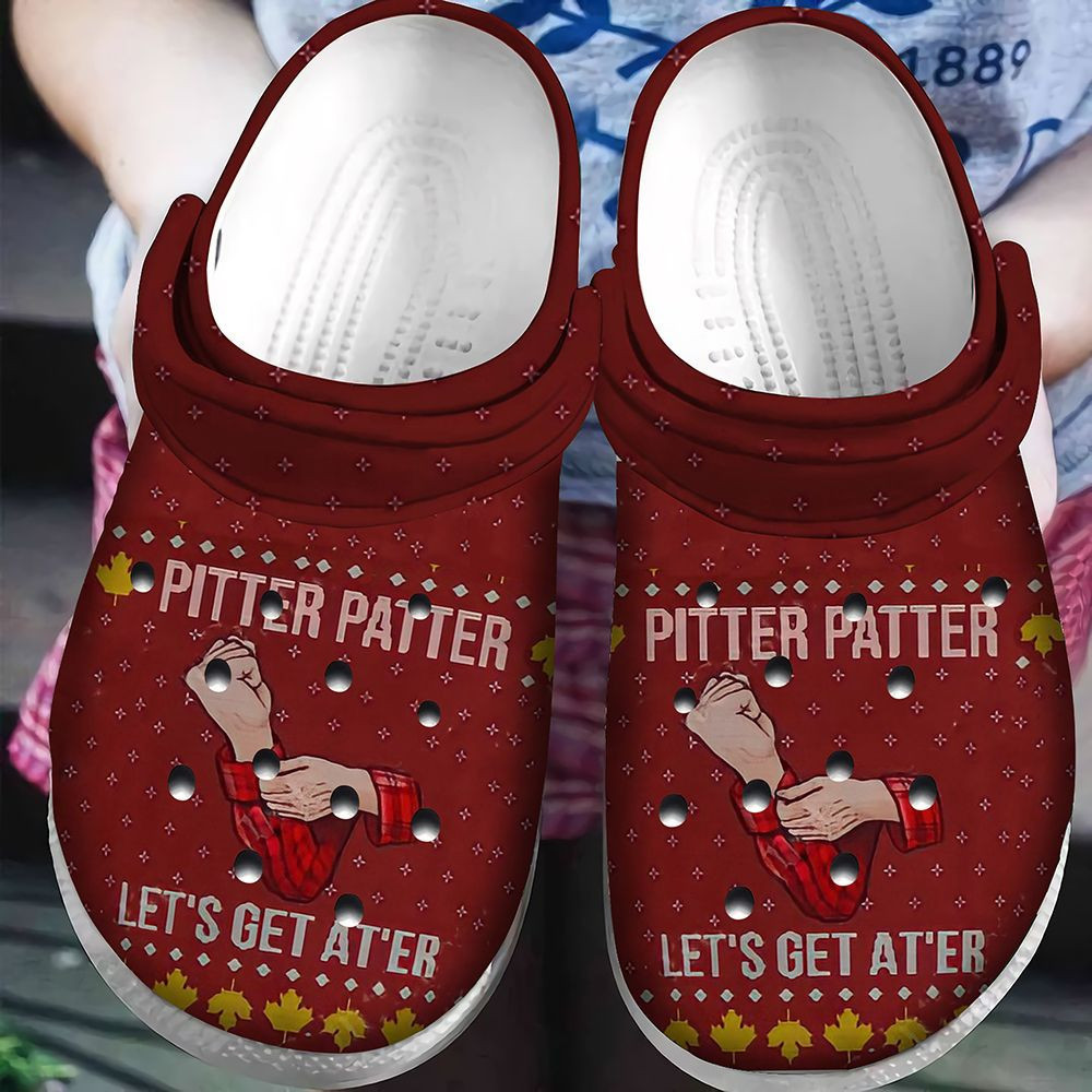 Pitter Patter Sayings Crocs For Men And Women