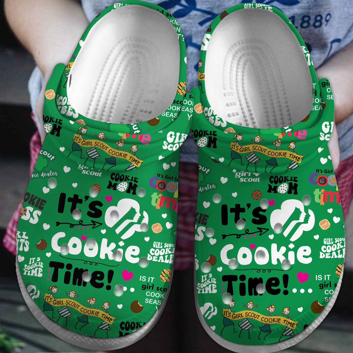 Girl Scouts Theme Crocs For Adults