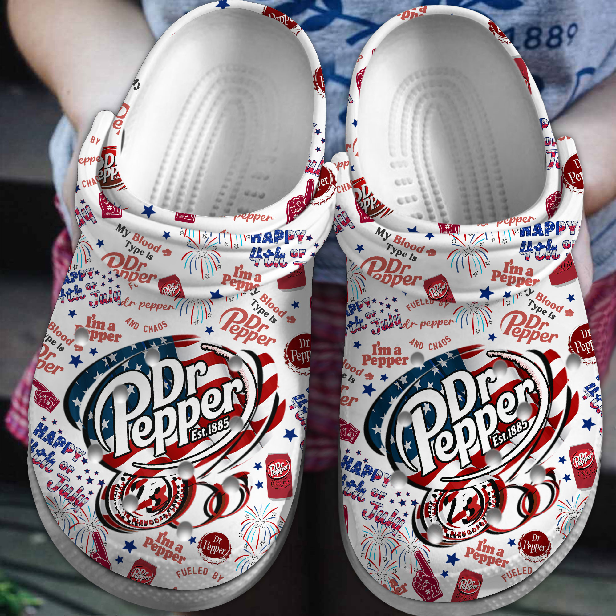 Dr Pepper Drink Crocs For Soda Fans