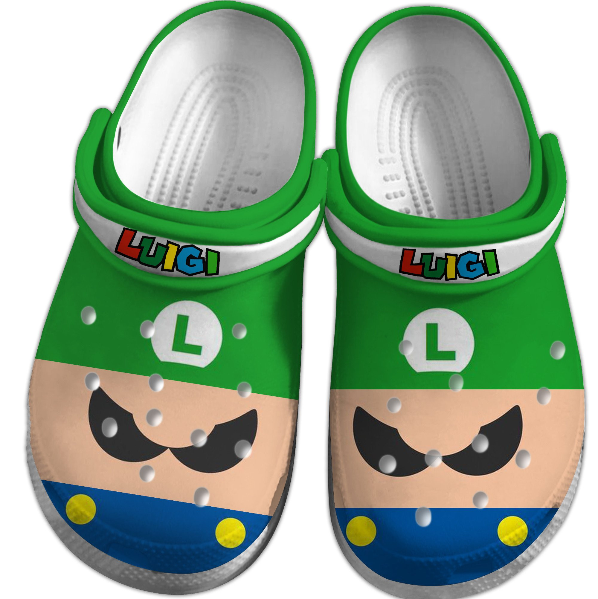 Super Mario Game Movie Crocs For Adults