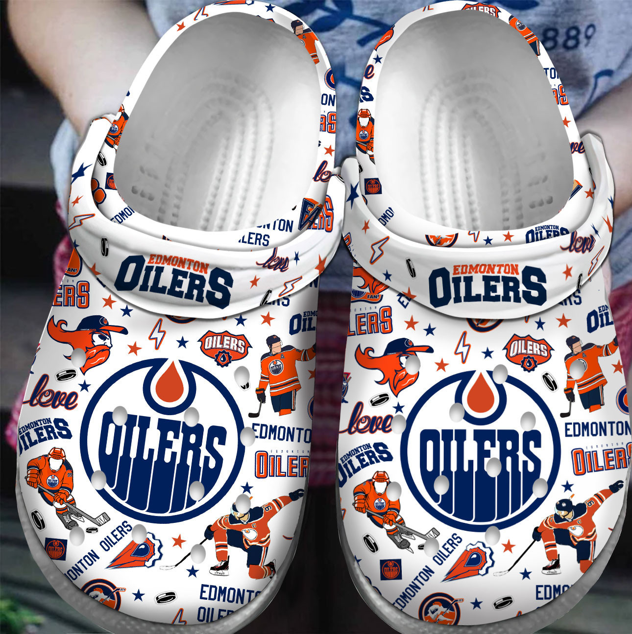 Edmonton Oilers Nhl Crocs For Fans