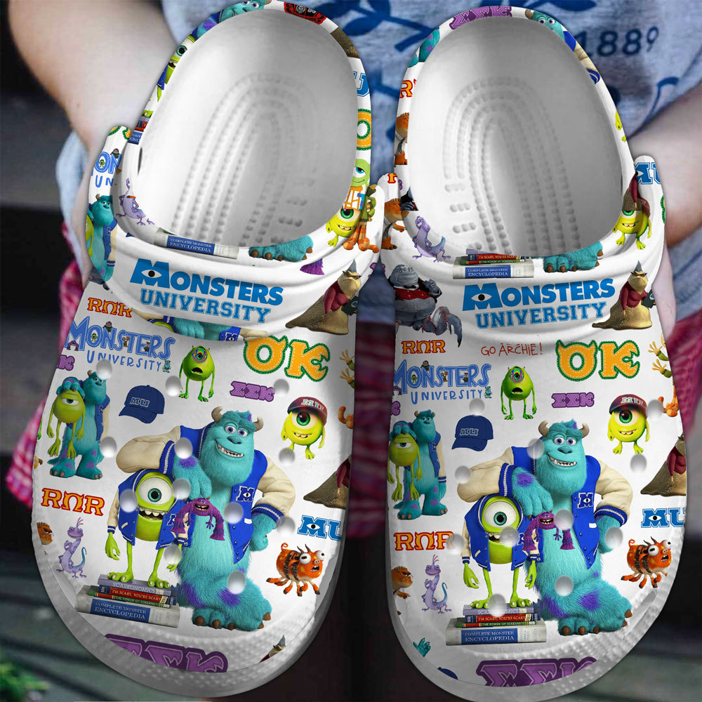 Monsters University Crocs Style Clogs Movie Inspired
