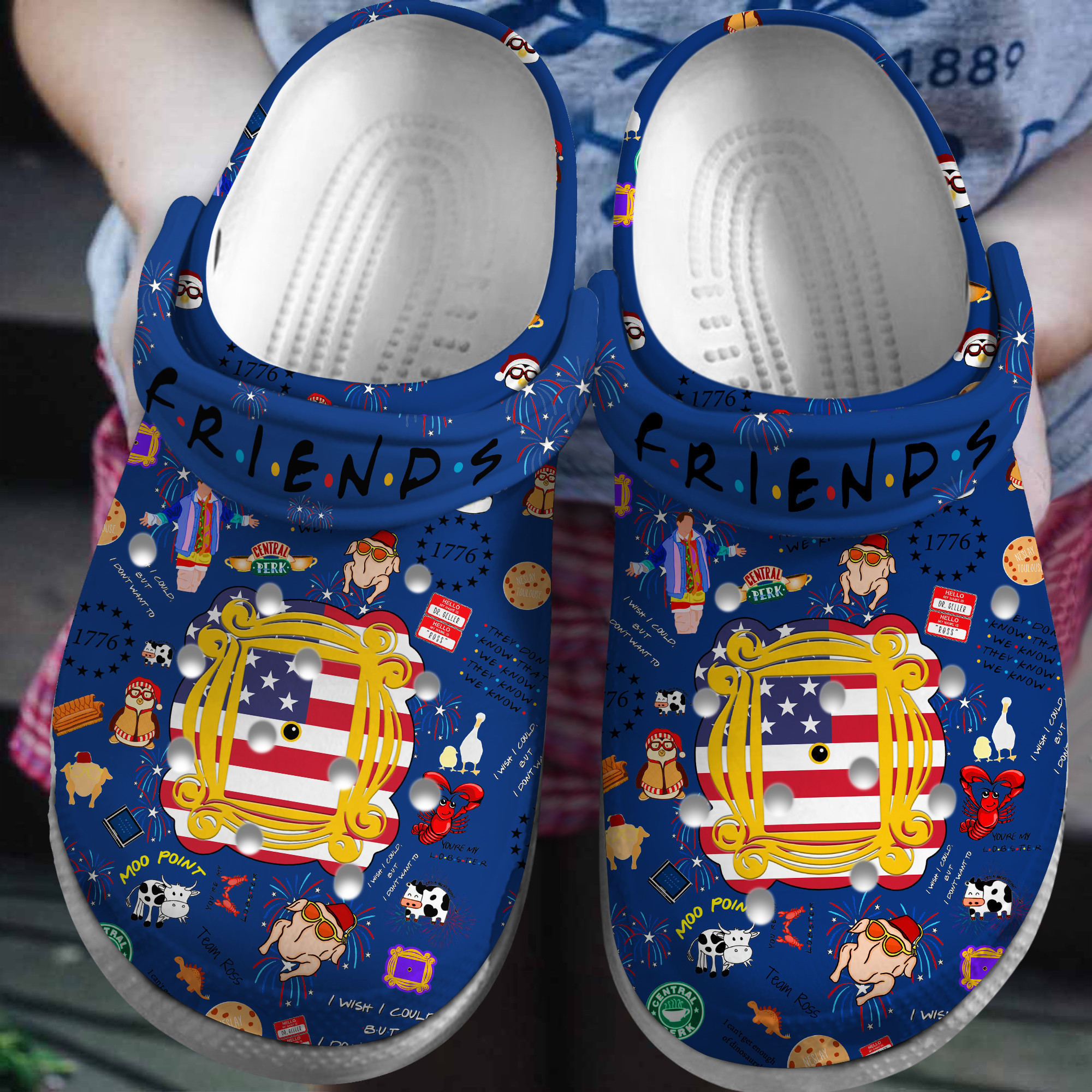 Friends Tv Show Crocs Style Clogs Gift For Fans