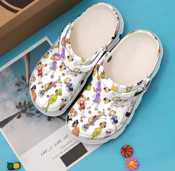 Golfer Girl Clogs Crocs Style Gift For Men And Women