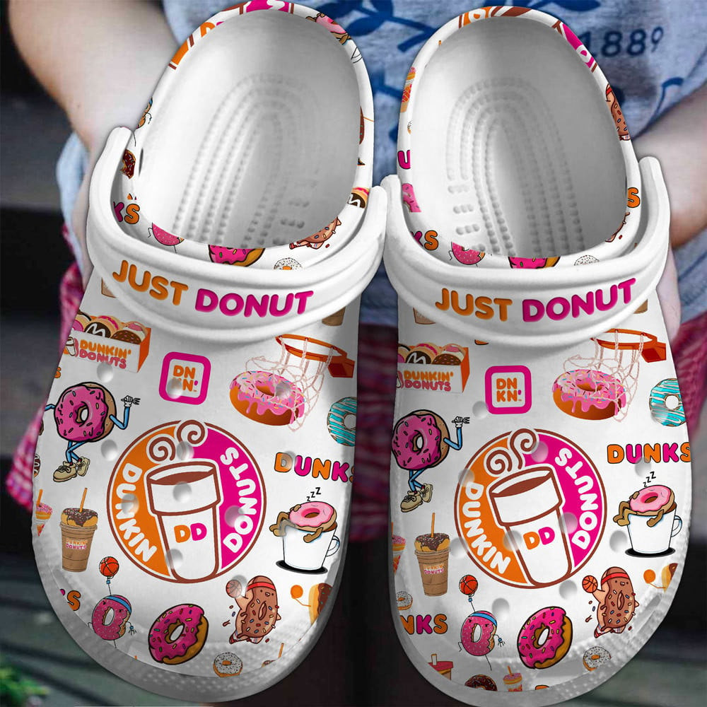 Dunkin Donuts Clogs For Men And Women Crocs Style Gift