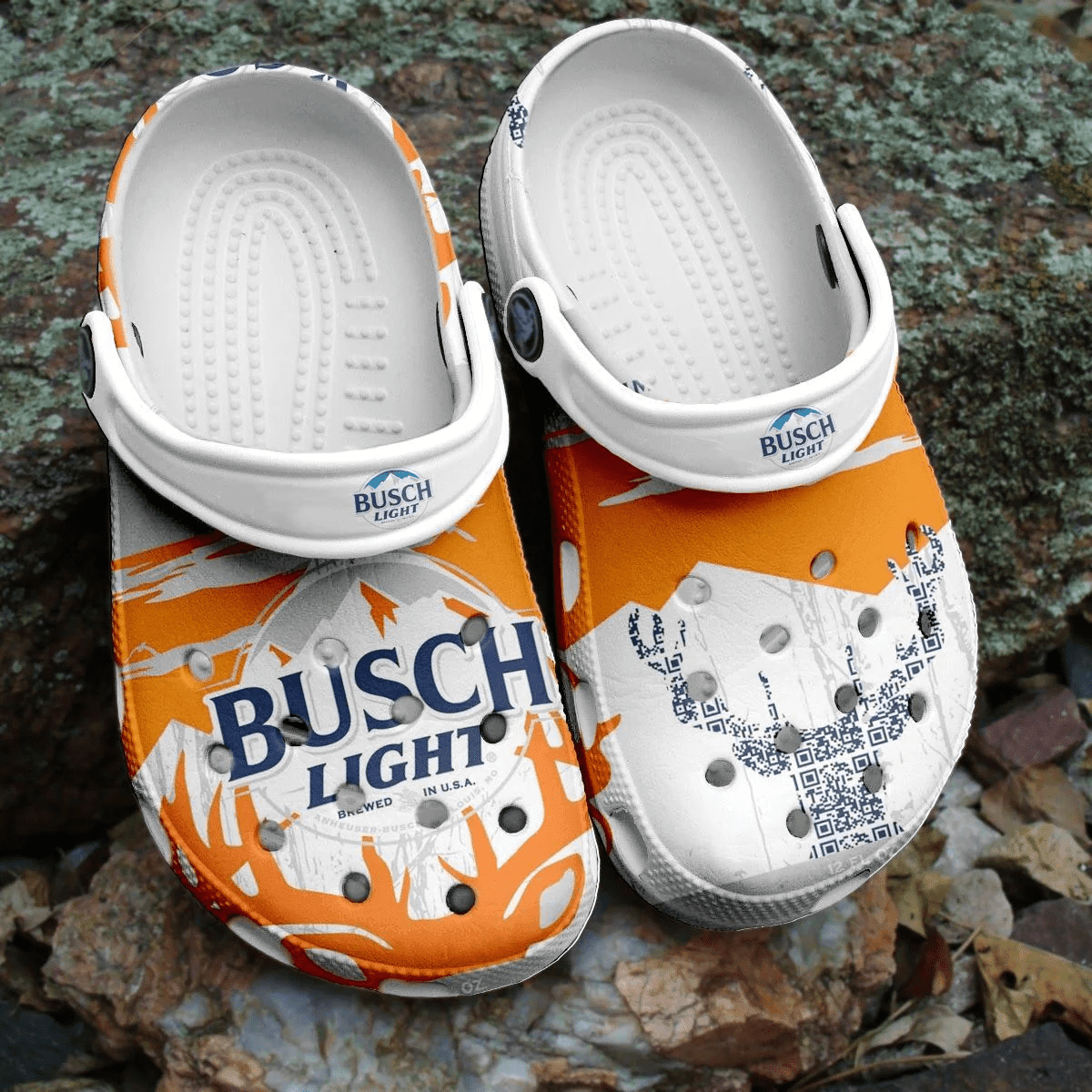 Busch Light Beer Clogs Comfortable Crocs Style Gift For Men And Women