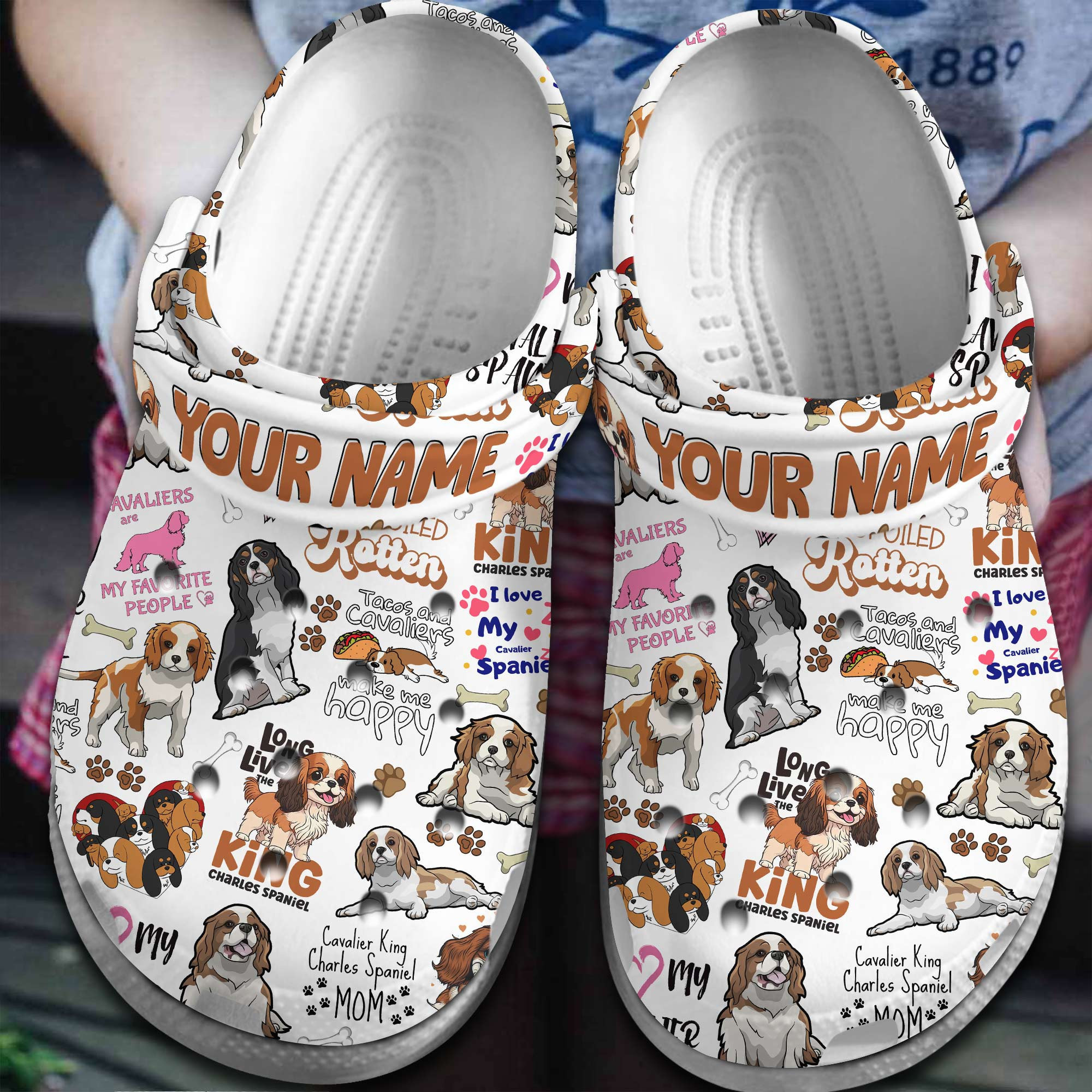 Dogs Lover Clogs Comfortable Crocs Style