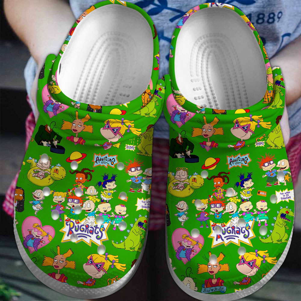 Rugrats Cartoon Clogs Comfortable Crocs Style