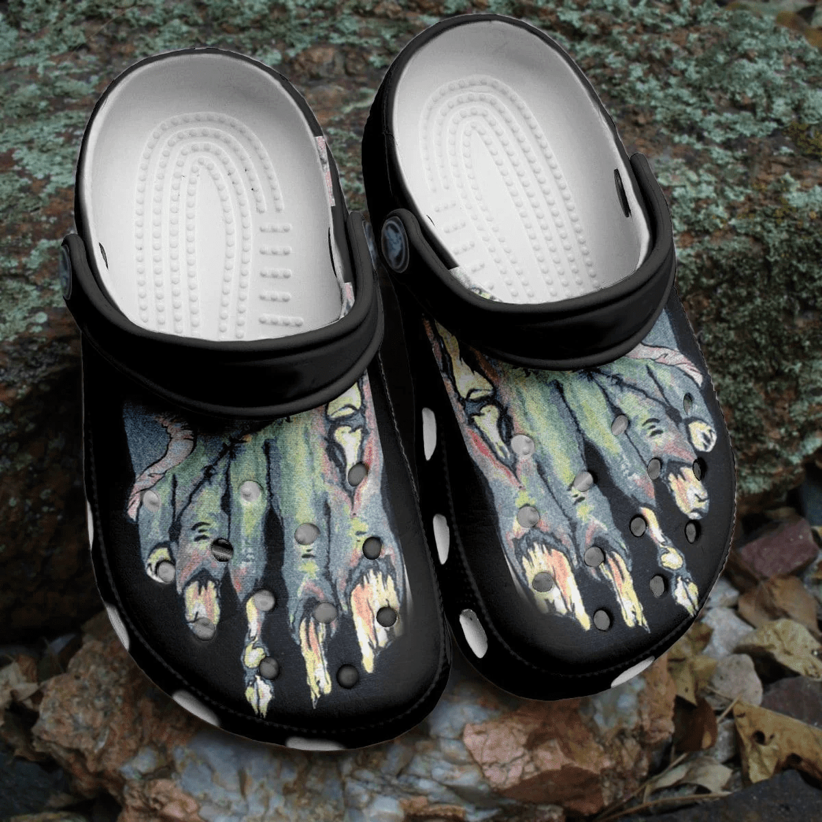 Halloween Hlwd19 Clogs Shoes For Men Women Classic Crocs-Style Clogs