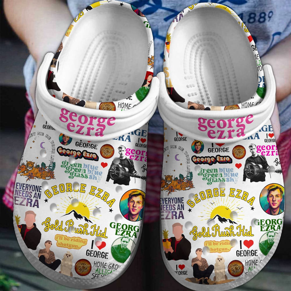 George Ezra Music Premium Clogs Shoes Comfortable Crocs