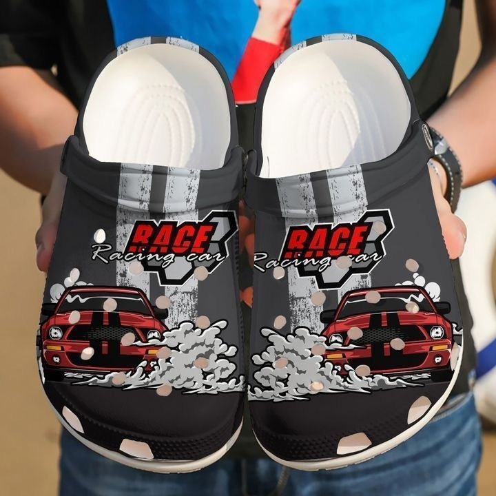 Racing Car Classic Crocs-Style Clogs