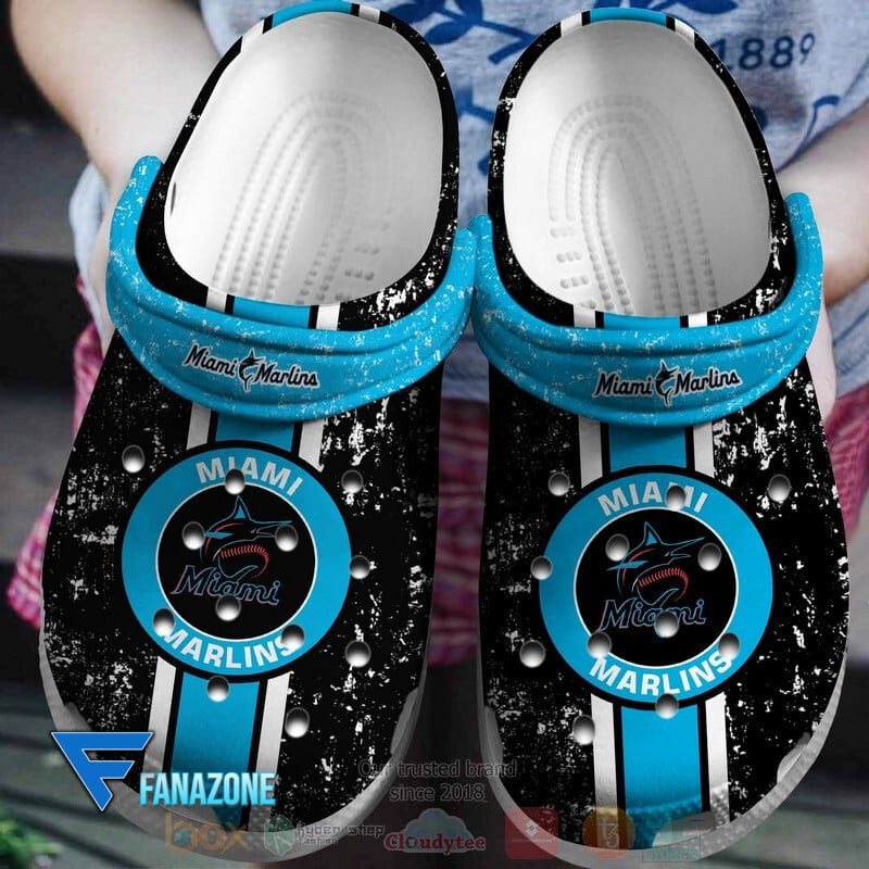 Miami Marlins Mlb Sport Clogs Shoes Comfortable Crocs