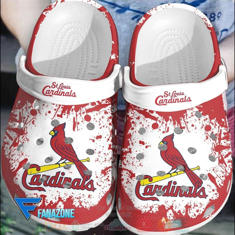 St. Louis Cardinals Mlb Sport Clogs Shoes Comfortable Crocs